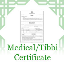 Medical/Tibbi Certificate